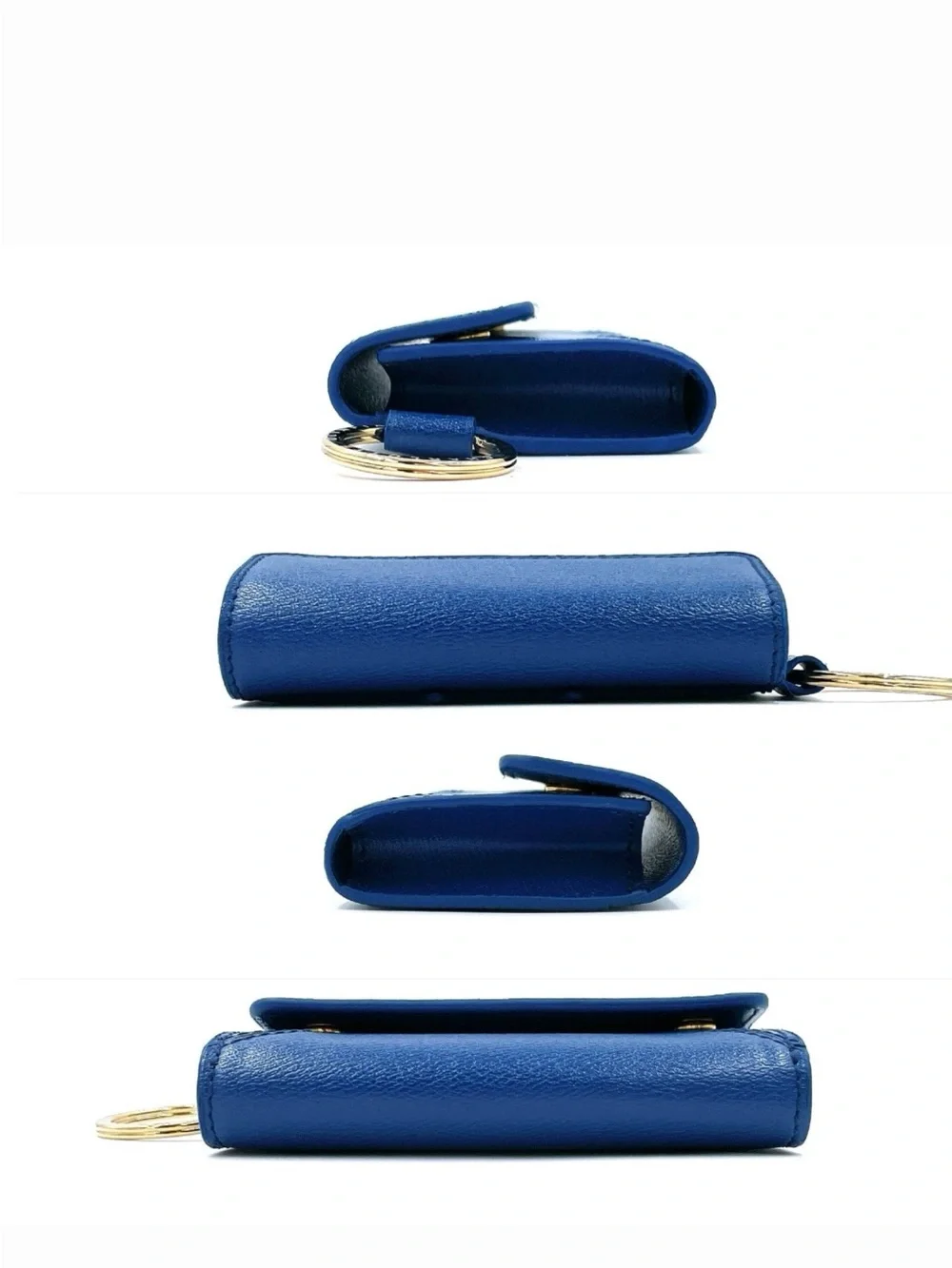 Charlotte Olympia rare ‘feline’ keychain purse Retails $325 cobalt blue